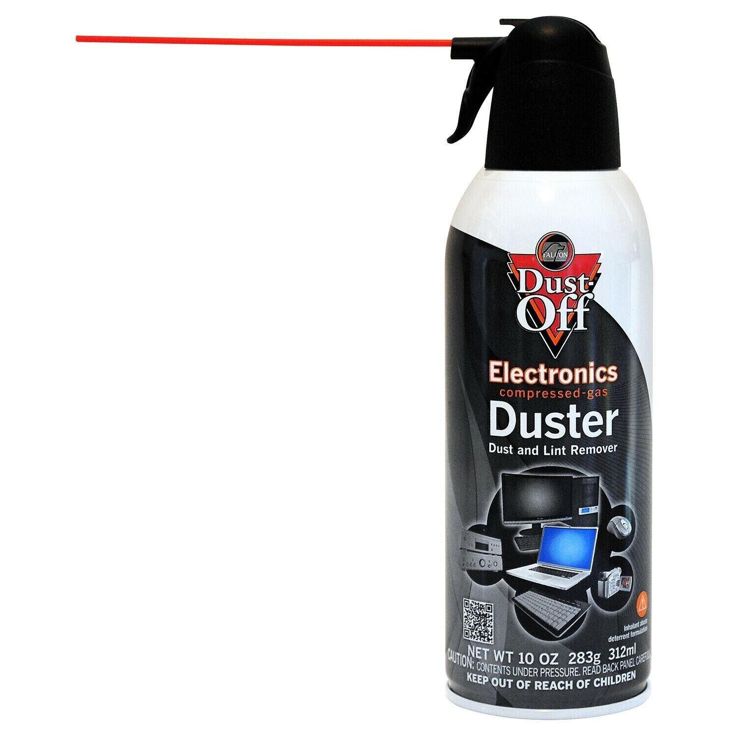 Compressed Air Computer TV Gas Cans Duster 10 oz Dust Off - Click Image to Close